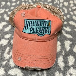 Brunch Please baseball trucker cap